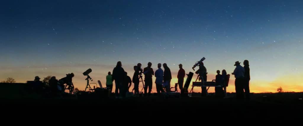 beginner stargazing night