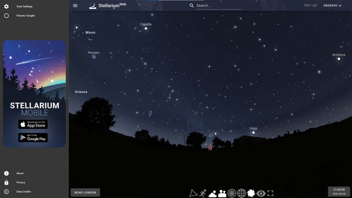 Stargazing apps for beginners 2026