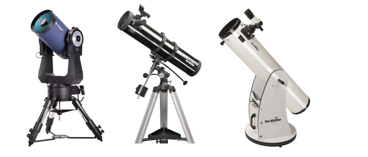 refractor vs reflector vs dobsonian